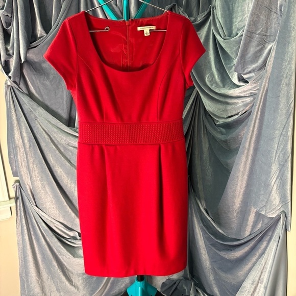 Banana Republic Dresses & Skirts - Banana Republic Red 100% wool dress size 6 Valentine’s Day